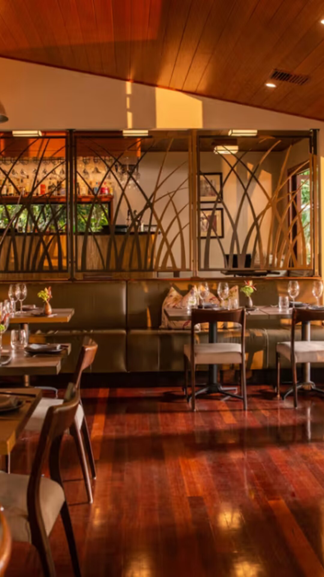 Restaurant dining room at Spicers Tamarind.