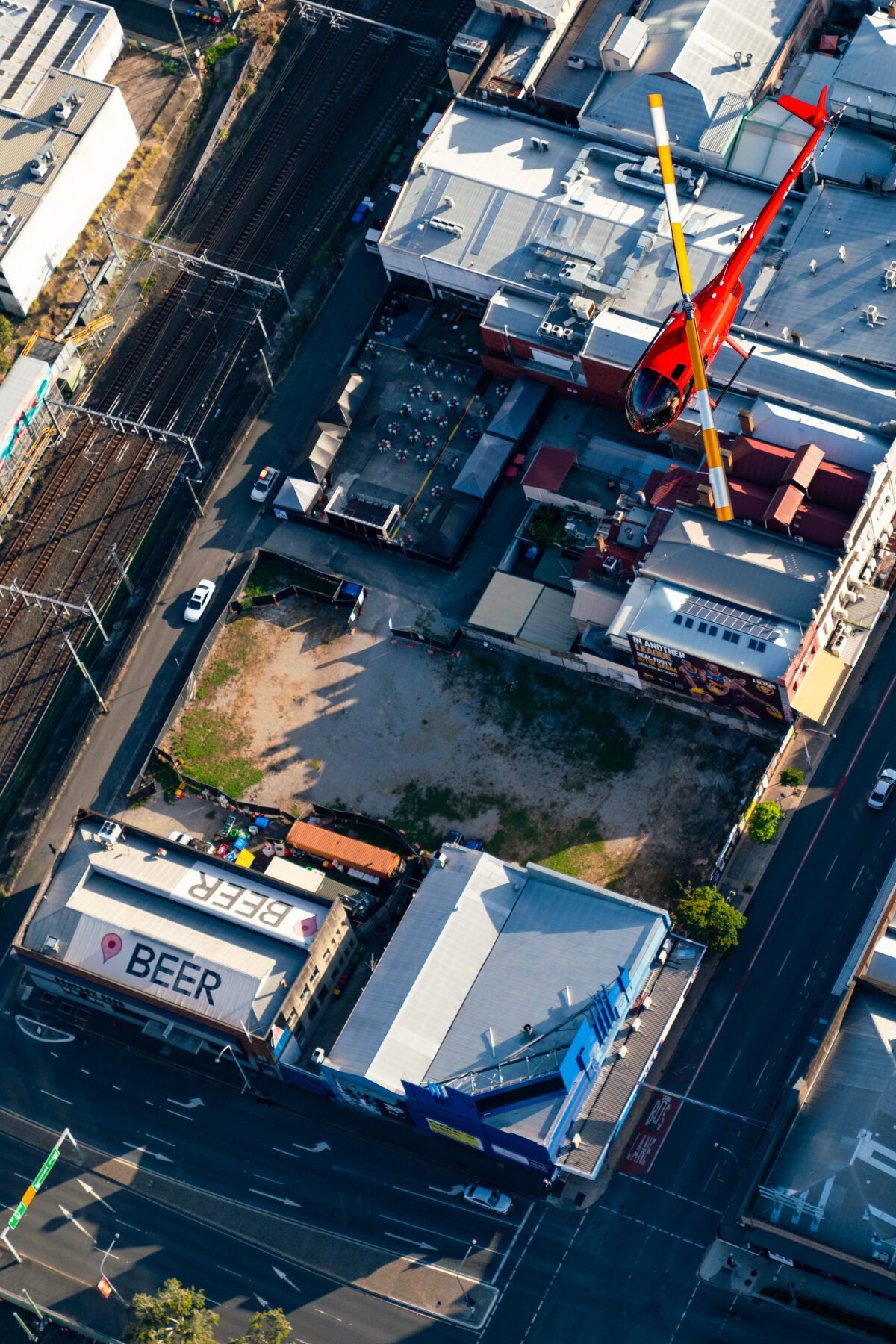 Eagle Heights helicopter pub tour stop