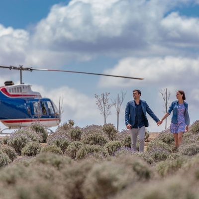 Kooroomba Lavender Farm Helicopter Tour