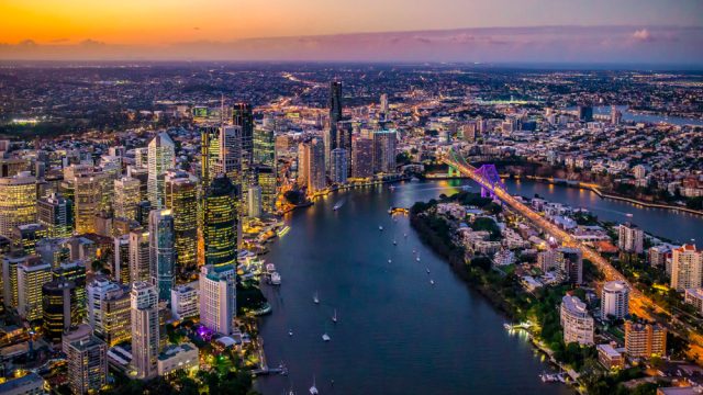 Brisbane Sunset Flight
