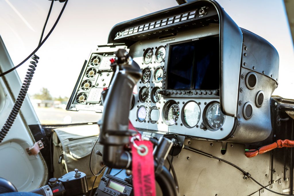 Bell Longranger Cockpit - Brisbane