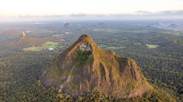 The Glasshouse Mountains The Glasshouse Mountains