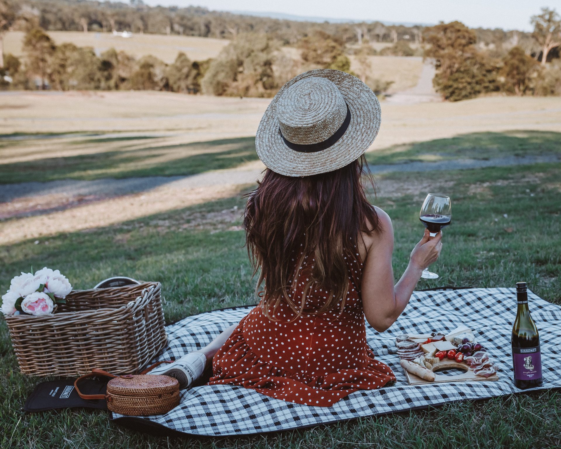 Sirromet winery grounds and picnic view