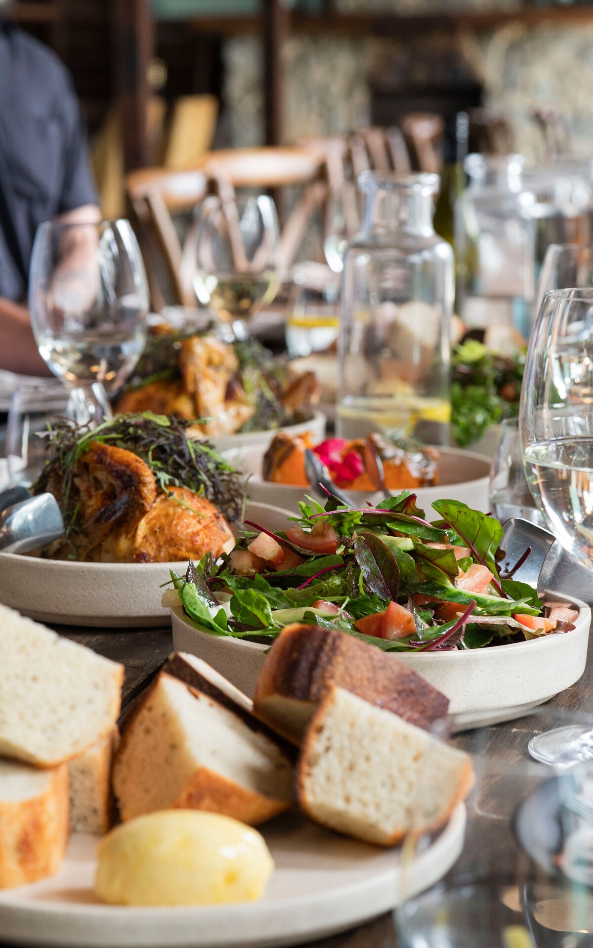 Long-table lunch at Homage, Spicers Hidden Vale.