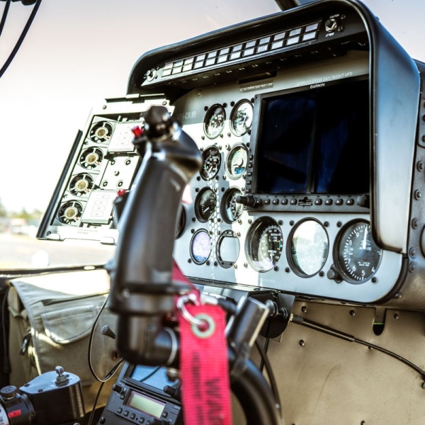 Bell Longranger Cockpit - Brisbane